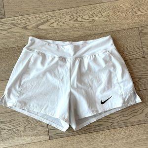 Nike tennis shorts, double layer, size S